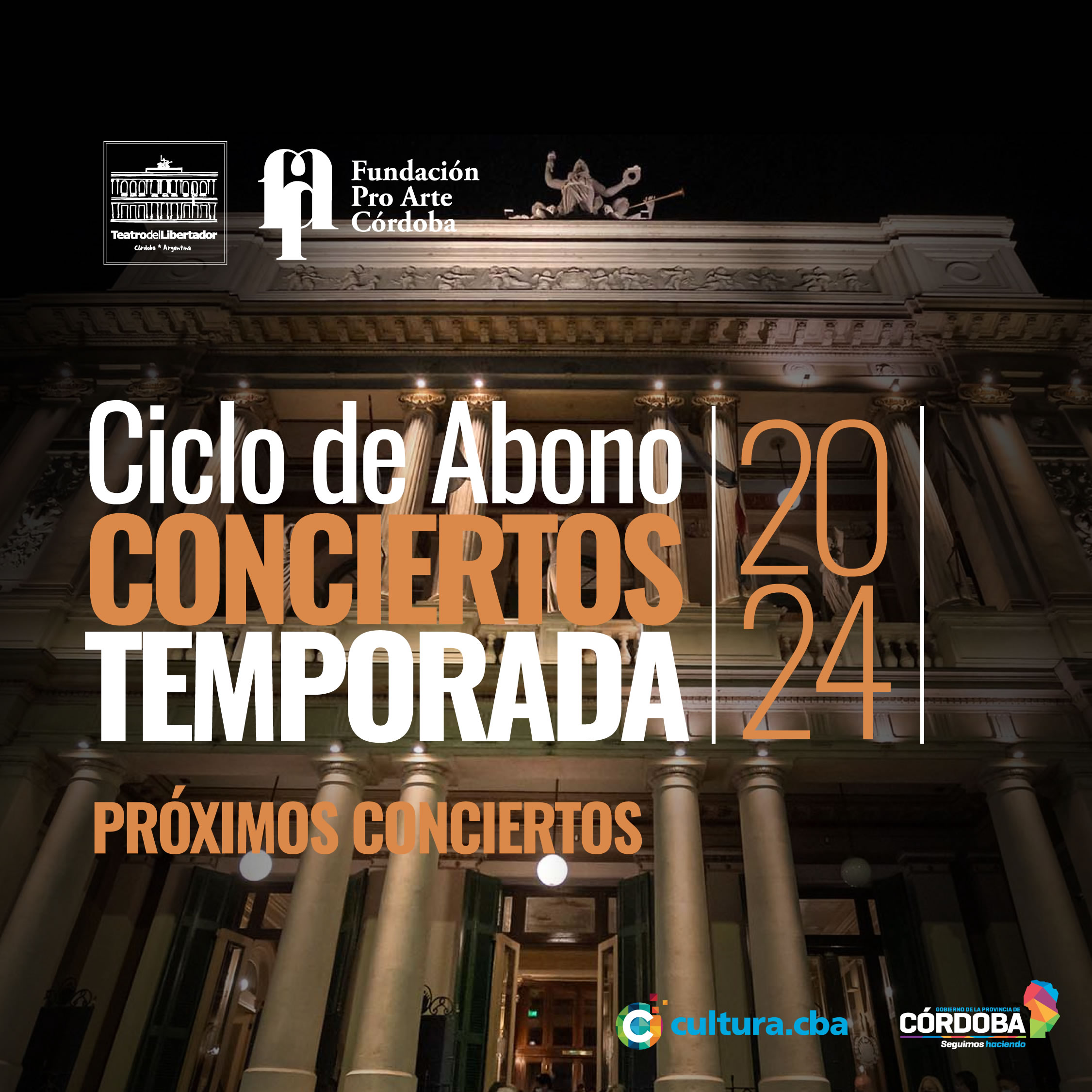 ABONOS 2024 | Comunicado importante: Reprogramación de conciertos