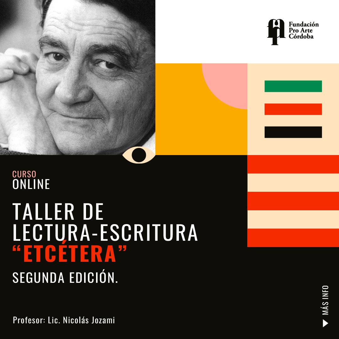 TALLER ONLINE DE LECTURA Y ESCRITURA «ETCÉTERA»