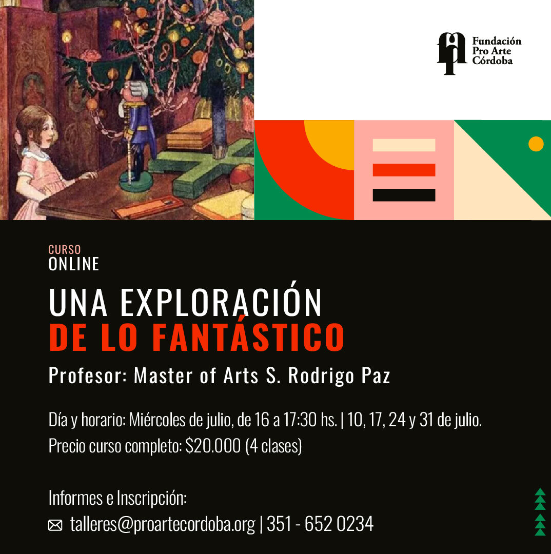 CURSO ONLINE: UNA EXPLORACIÓN DE LO FANTÁSTICO